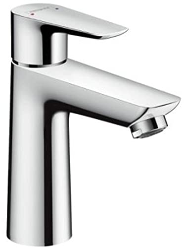 Hansgrohe Talis E Miscelatore Monocomando Lavabo 110 Coolstart Con Saltarello, Cromo, 71713000