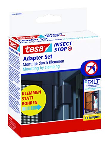 Adattatore Per Tesa Telaio In Alluminio Per Porte Falt Insect Stop - Morsetto Per Il Montaggio Dei Telai Delle Porte Di Protezione Dagli Insetti Senza