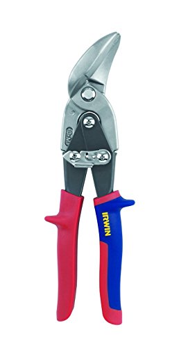 Irwin 10504315N Cesoie Sbieche Off Set 20Sl, Taglio Dritto, Angolo E Curva Sx