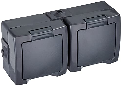 Kopp - 991100004 - Presa Interruttore Protettivo Nautic, Confezione Risparmio