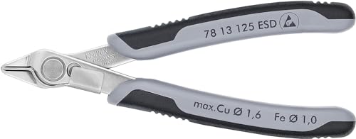 Knipex Electronic Super Knips Esd Rivestiti In Materiale Bicomponente 125 Mm 78 13 125 Esd