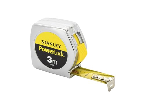 Stanley Powerlock Classic 1-33-194 Flessometro, 5 M, Argento