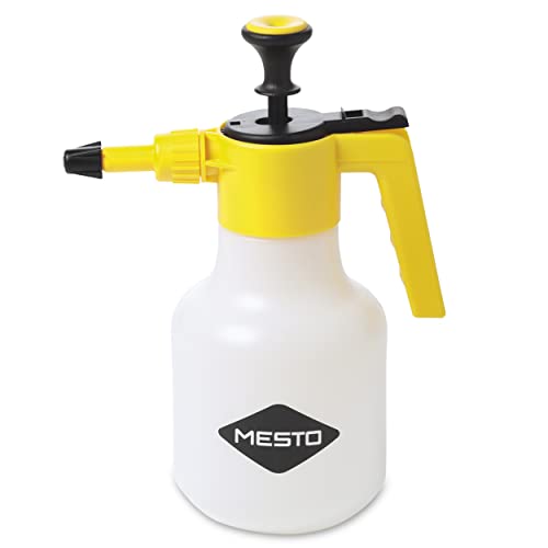 Mesto Spruzzatore A Pressione (Spruzzatore Per Fiori 3 Bar, 1,5 Litri, Ugello Regolabile, Spruzzatore Solo Per Acqua) # 3130G