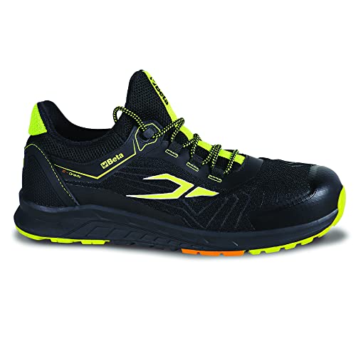 Beta 7354N 43 - Scarpe Basse Antinfortunistiche Beta 0-Gravity - Nero - Scarpe Da Lavoro Leggerissime, Tomaia In Tessuto Mesh Idrorepellente, Suola In