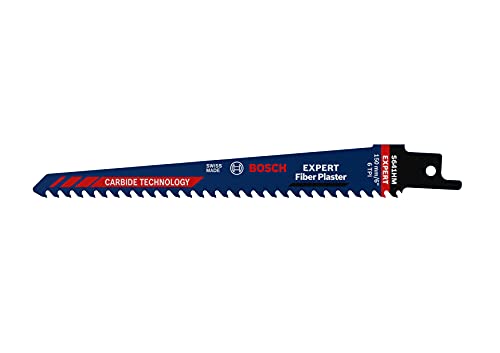 Bosch Home And Garden 1X Lame Per Seghe Universali Expert ‘Fiber Plaster’ S 641 Hm Pannelli In Fibrocemento, Lunghezza 150 Mm, Accessorio Sega Univers