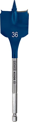 Bosch Professional 1X Mecchie A Spada Expert Selfcut Speed (Per Legno Tenero, Truciolato, Ø 36,00 Mm, Lunghezza 400 Mm, Accessorio Trapano A Percussio