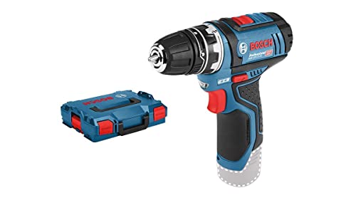 Bosch Professional Gsr 12V-15 Fc Flexiclick System 12V System Trapano-Avvitatore A Batteria, Con 1X Accessorio, Mandrino Autoserrante Gfa 12-B, Batter