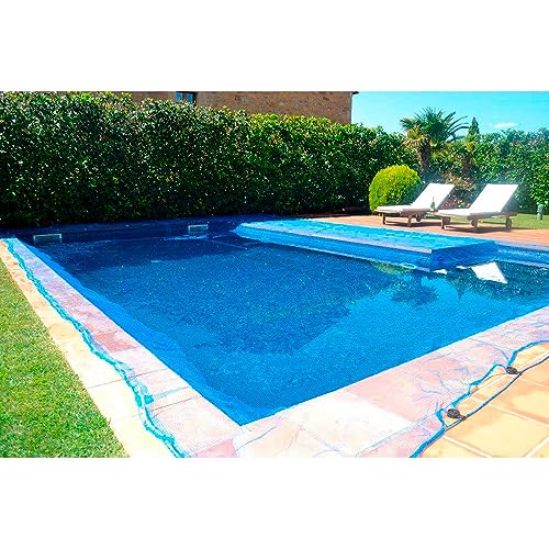 Fun & Go 81034 Rete Per Piscina Leaf Pool Cover, Multicolore, 4 X 8 M