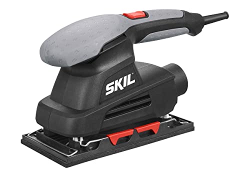 Skil 7338Aa Levigatrice Orbitale, Nero/Antracite