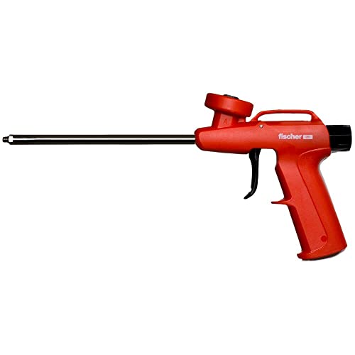 Fischer Pistola Per Schiuma Poliuretanica Isolante Per Montaggio Pup K2, Ugello In Metallo Con Valvola Dosatrice, 62400