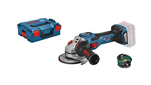 Bosch Professional Biturbo Smerigliatrice Angolare A Batteria Gws 18V-15 C (Diametro Mola 150 Mm, Velocità Preimpostabili, Batterie E Caricabatt. Non