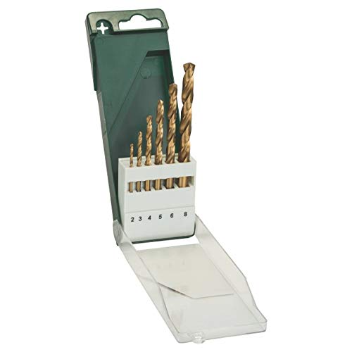 Bosch 2609255113 Diy - Set Di 6 Punte Per Metallo, Hss-Tin 2-3-4-5-6-8