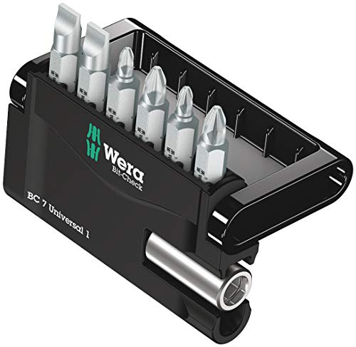 Wera, Bit-Check 7 Universal 1, 7 Pezzi