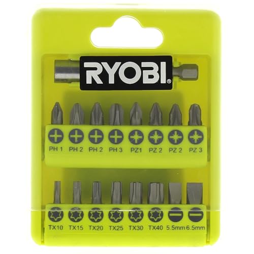 Philips/Flat/Pozidriv/Set Di Punte Torx Da 17, 25 Mm