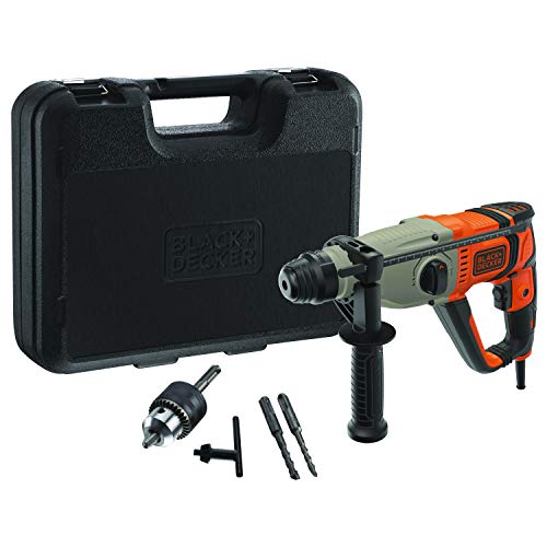Black+Decker Behs02K-Qs Martello Tassellatore/Scalpellatore Sds+ 800W 2.2J In Valigetta, 800 W, 220 V