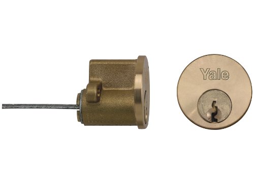 Yale Locks P1109 - Cilindro Per Porta, Con 2 Chiavi, In Cromo Satinato