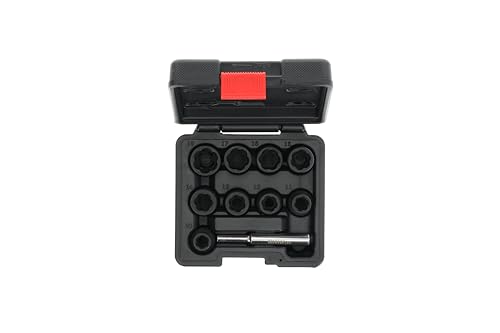 Extractor De Ranura Helicoidal 1/2, An 10-19 Mm, 10 Piezas