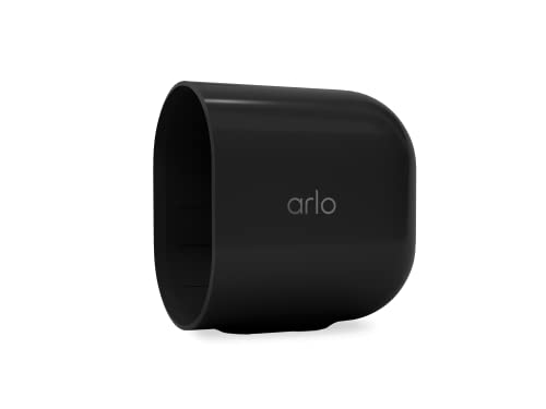 Arlo Cover Singola, Nera, Compatibile Con Telecamera Di Sicurezza Esterna Wireless Arlo Go 2 3G/4G Lte, Resistente Alle Intemperie - Accessorio Certif