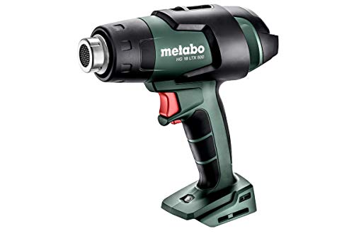 Metabo Gonfiatore Ad Aria Calda A Batteria Hg 18 Ltx 500 (610502850) 18 V; Cartone, Tensione Batteria: 18 V, Quantità D'Aria: 200/160 L/Min, Temperatu