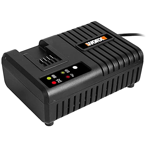 Worx Wa3867 Caricatore Ultra Rapido Per Batterie 20V Powershare, Fino A 6000 Mah