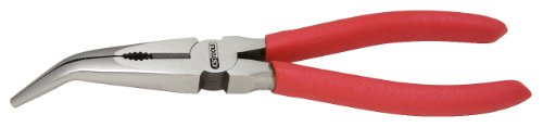 Ks Tools 115.1318 Pinza A Punte Mezzotonde,Piegate,165Mm