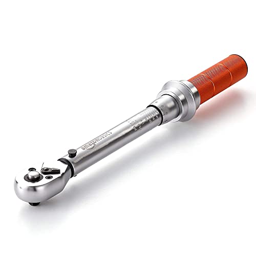 Amazon Basics - Chiave Dinamometrica Da 1/4 Pollici , 2.5-15 Nm, 20-150 In.-Lb
