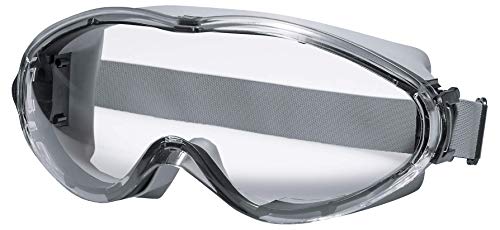 Occhiali A Mascherina, Uvex Ultrasonic, Nero-Grigio