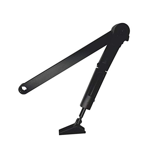 Tesa Dcl141-9005 Assa Abloy - Braccio Articolato Per Porte Dc140, Colore: Nero Con Braccio Di Ritenzione Dc140