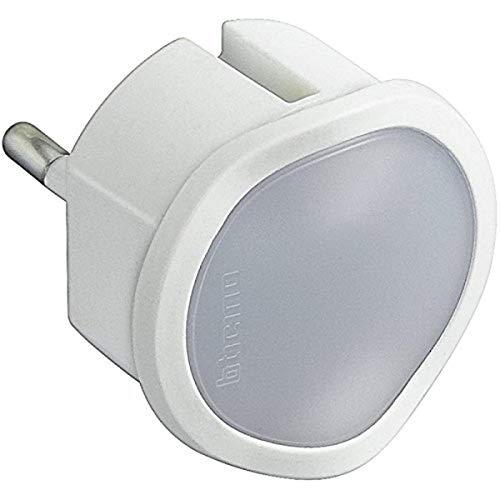 Bticino Torcia D'Emergenza Estraibile E Luce Notturna S3625Dl, 220 Volt, Bianca