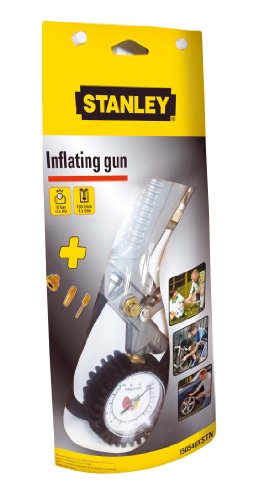 Stanley - Kit Inflator 4 Pzzi, Pistola Di Gonfiaggio Stanley
