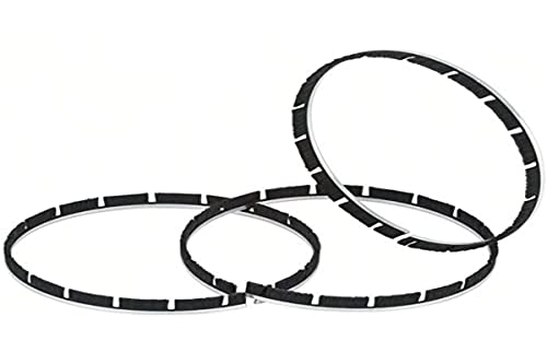 Bosch Accessories 2600290026 Spazzola Di Ricambio Per Gbr 14, Tre Pezzi, Nero