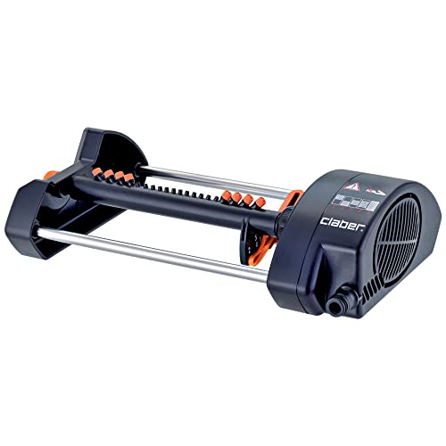 Compact-20 Aqua Control Claber, Irrigatore Oscillante Con 5 Posizioni, Area Massima 320M2