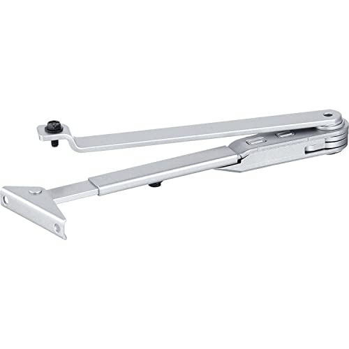 Geze 101815 - Barre Di Bloccaggio Con Blocco Per Chiavi Ts 1500 E Ts1000C, Colore: Argento