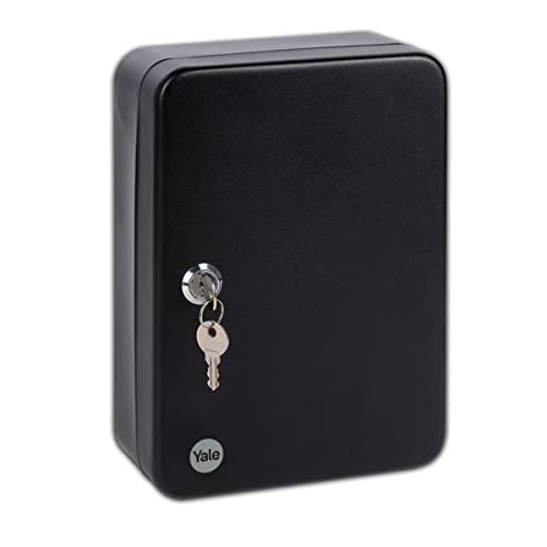 Yale Cassetta Di Sicurezza Per Chiavi Ykb/200/Bb2 Apertura Con Chiave Meccanica, Contiene 20 Chiavi