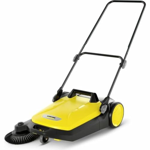 Kärcher S 4 - Spazzatrice Elettrica A Spinta, Potente, Adatta A Grandi Superfici, Giallo/Nero