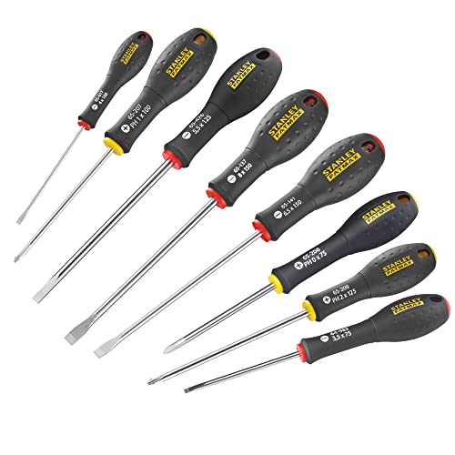 Stanley - Fatmax 0-65-437 Cacciaviti, Std - Str - Ph, Set Di 8 Pz