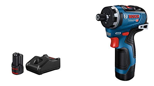 Bosch Professional 12V System Trapano-Avvitatore A Batteria Gsr 12V-35 Hx (Livelli Di Regolazione Di Coppia 20+1, Incl. 2X Batteria 3.0 Ah, Caricabatt