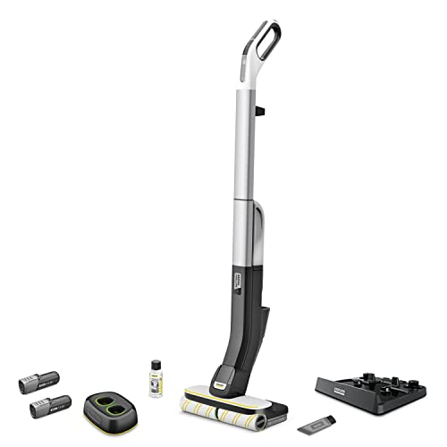 Kärcher Fc 4-4 Cordless - Lavapavimenti Senza Fili, Lavapavimenti Cordless, Pavimenti Duri, Pulizia Bordi, Autopulente, Per Peli Animali Domestici, As