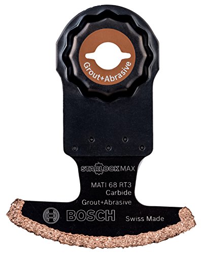 Bosch Accessories Lama Segmentata (Giunti Per Piastrelle E Calcestruzzo Poroso, Per Utensili Multifunzione Starlock Max, Mati 68 Rt3), Multicolore