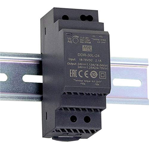 Mean Well Ddr-30G-12 12 V Dc 2.5 A 30W 1 X Convertitore Cc/Dc