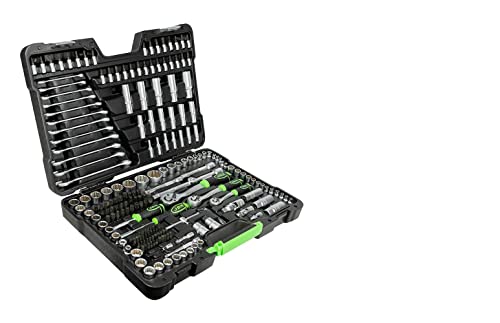 Jbm - 54250 - Valigetta Portautensili Da 216 Pezzi Con Bicchieri Da 12 Canti - Zincato