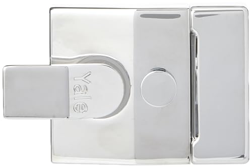 Yale Locks P85 - Serratura Di Sicurezza Nightlatch, Finitura Cromata, 40 Mm