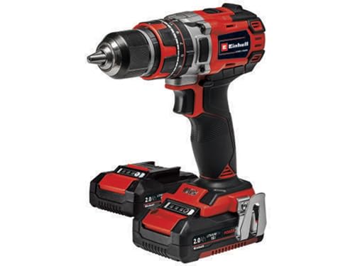 Einhell Te-Cd 18/50 Li-I Bl Trapano Avvitatore A Percussione A Batteria Powe X-Change 18 V, Nero Rosso, 19 X 7.5 X 24 Cm, 2.35 Kg
