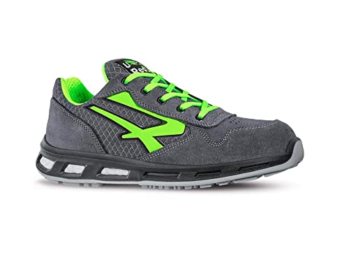 U-Power Red Lion Point, Scarpe Antinfortunistiche Unisex, Scarpe Da Ginnastica In Pelle Leggere, Flessibili, Antiperforazione, Con Puntale In Allumini