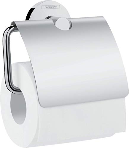 Hansgrohe Logis Universal Porta Rotolo Con Copertura, Cromo, 41723000