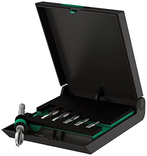 Wera 05104654001 Assortimento Di Maschi Ad Inserto, Silver