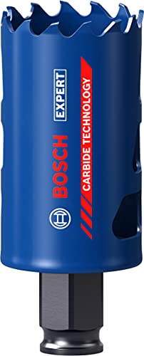 Bosch Accessories 1X Seghe A Tazza Expert Tough Material Per Legno Con Metallo, Ø 38 Mm, Accessorio Trapano Percussione