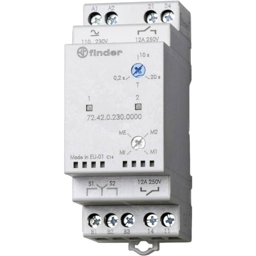 Finder Serie 72 – Relais Alternancia 2 Contatto 12 A 110 – 230 V