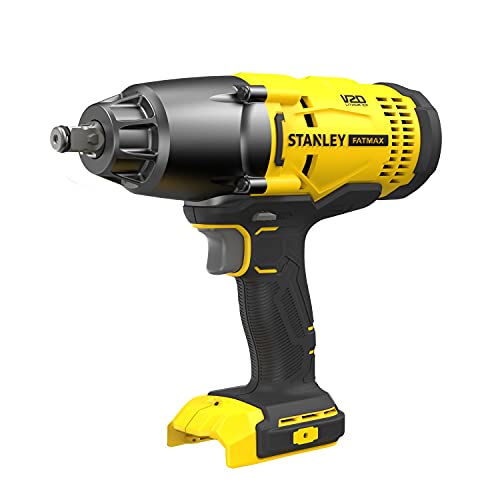 Stanley Fatmax Sfmcf900B-Xj Avvitatore Ad Impulsi Attacco 1/2'' V20 Unità Senza Batteria E Caricabatterie