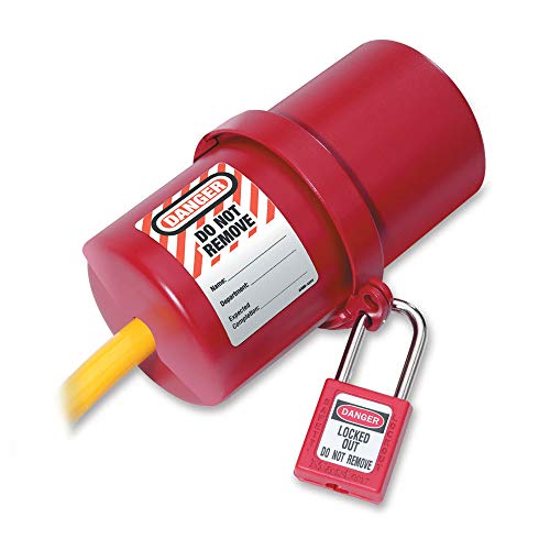 Master Lock 488 Blocco Presa Elettrica Rotante Per Prese Da 120 E 240 Volt